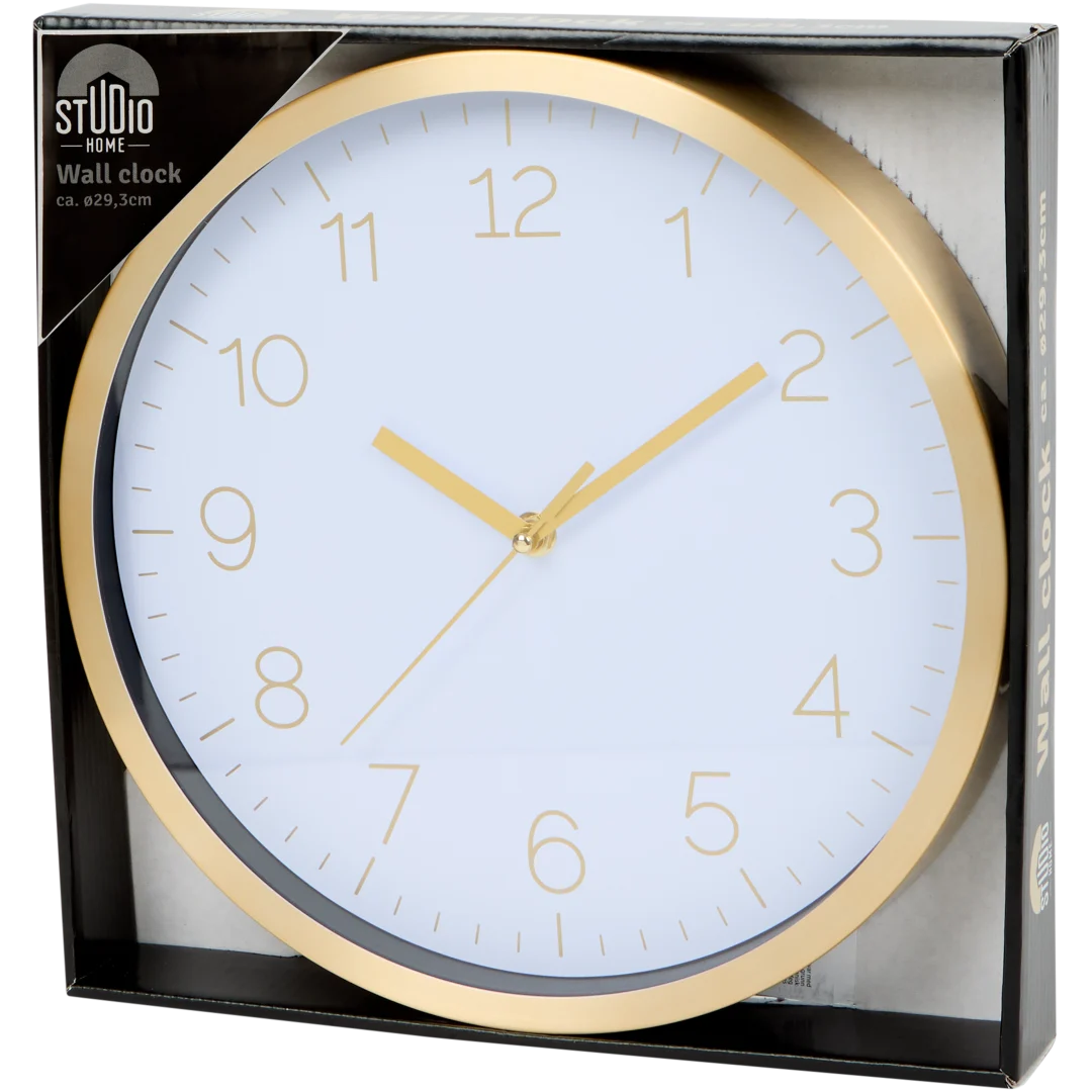 Studio Home klok Ø 29,5 cm | diverse varianten