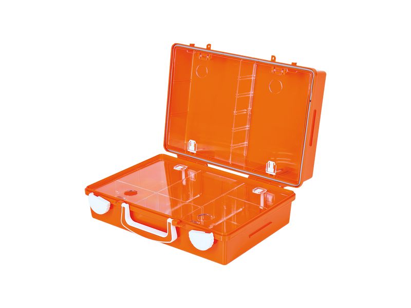 SÖHNGEN Erste-Hilfe-Koffer SN-CD, Orange, leer Erste-Hilfe-Koffer inklusive Wandhalterung