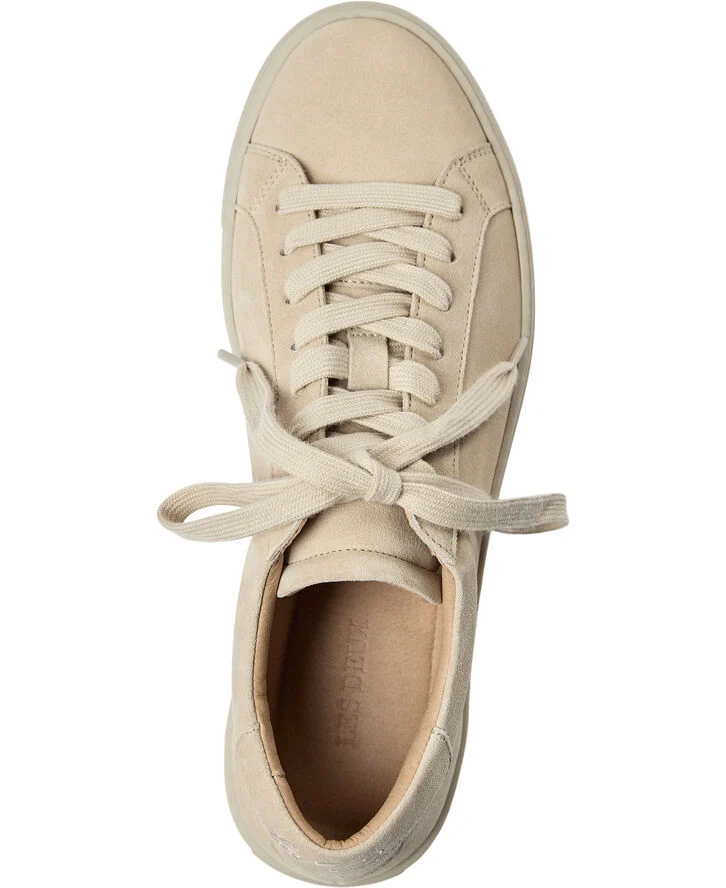Les Deux Teddy Suede Sneaker Light sand