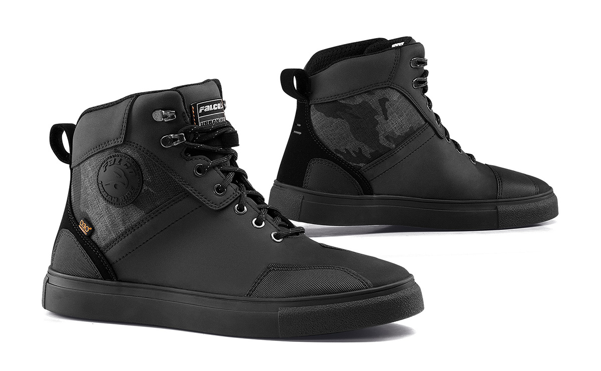 Falco - Baskets Viktor Noir / Camouflage Noir