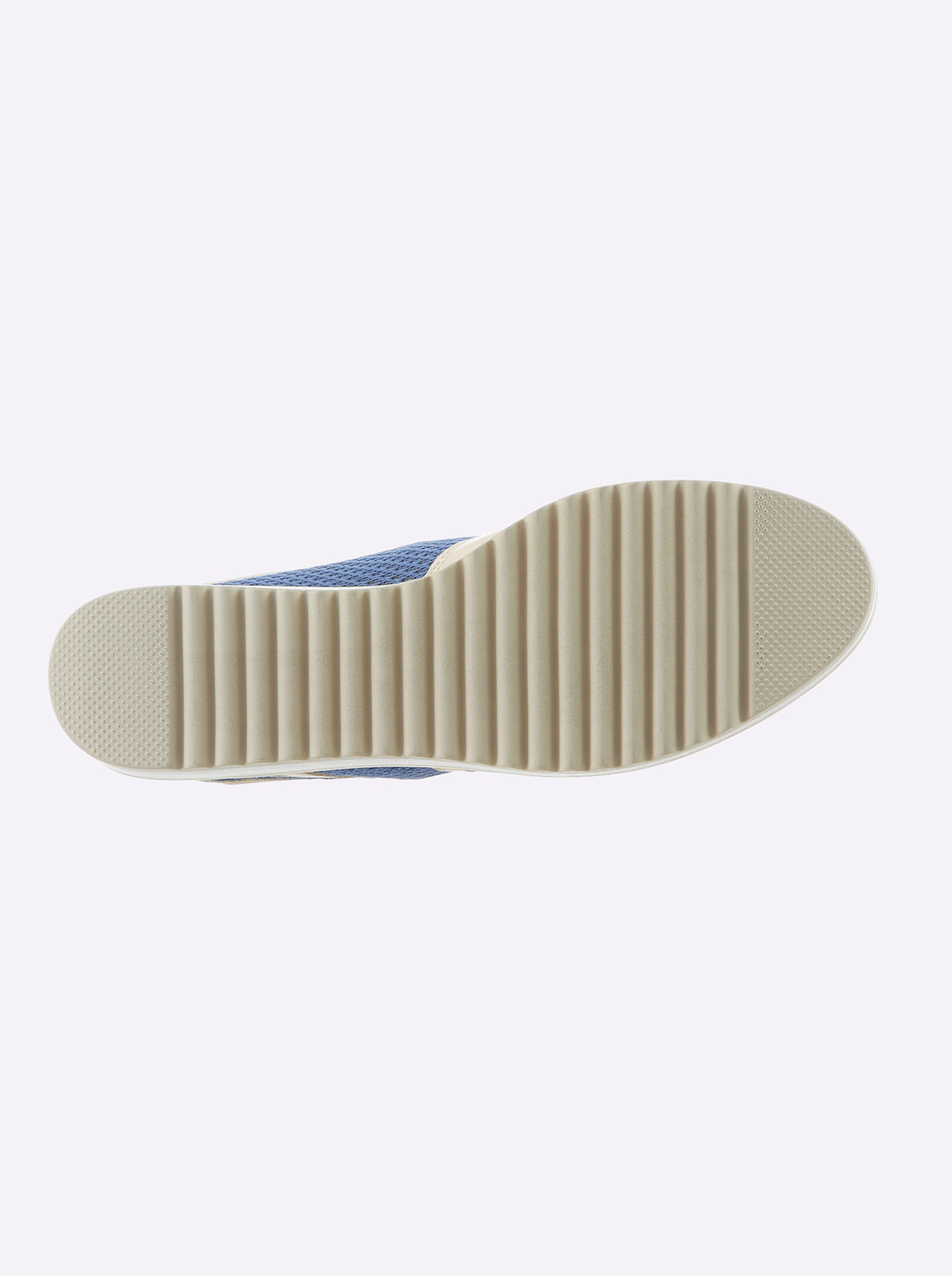 heine Schnürer in beige-blau