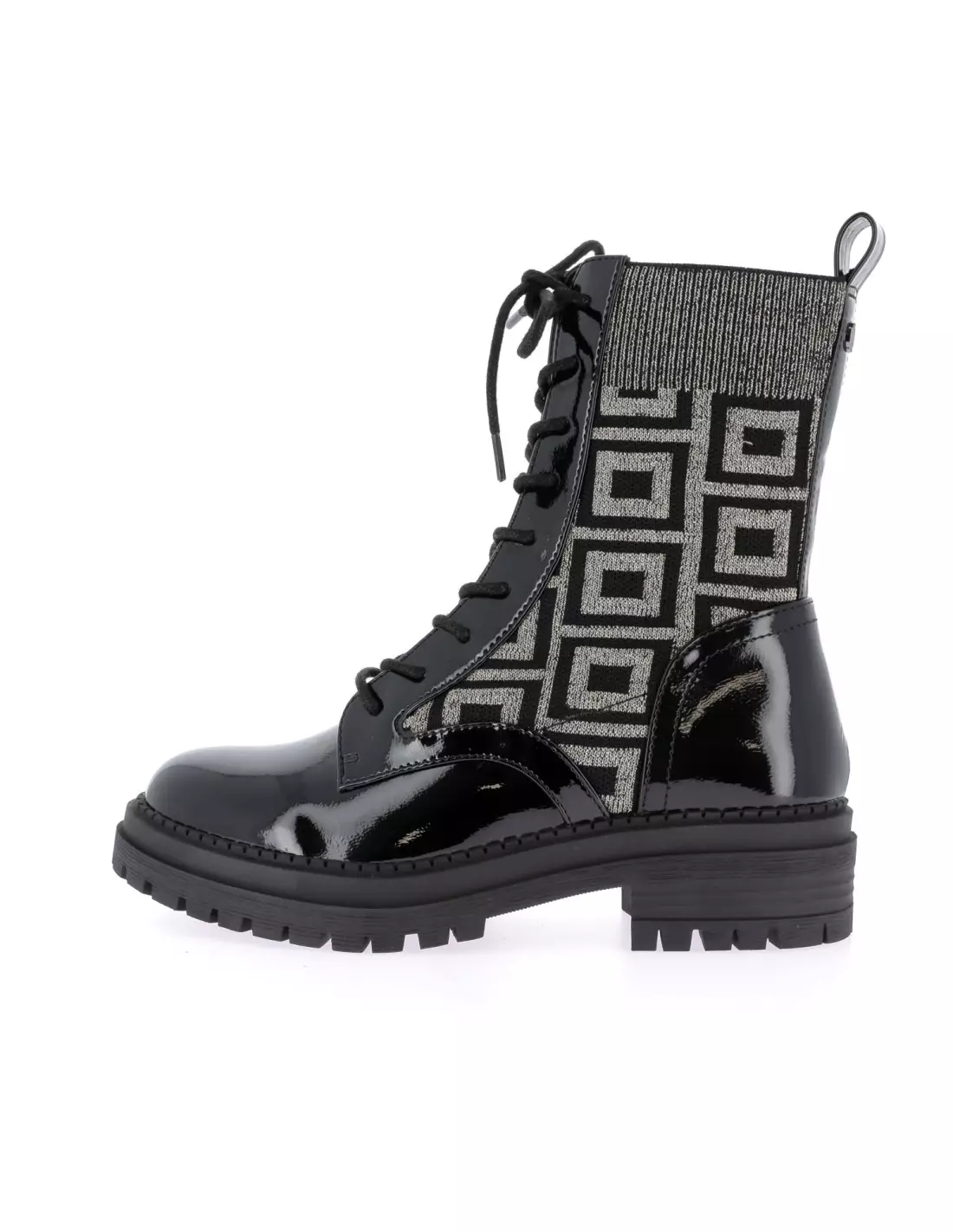 LA STRADA 2203696 - Boots & bottines BLACKWRINKLE-GOLDKNITTED