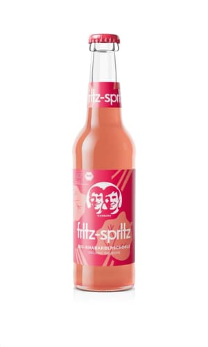 fritz-spritz BIO Rhabarbersaftschorle (MEHRWEG)