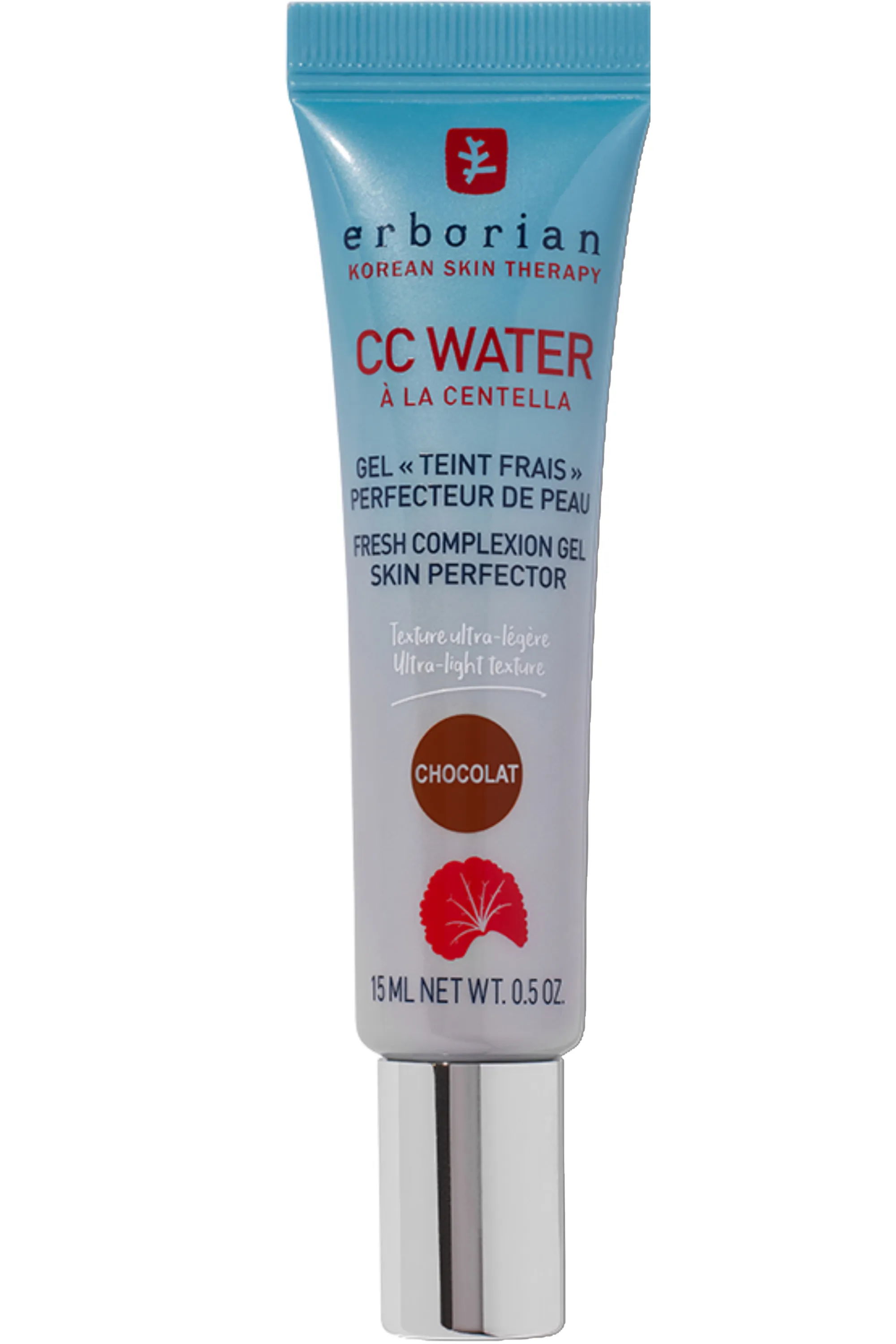 Erborian Gel perfecteur de peau CC Water teinte Chocolat-15 ml