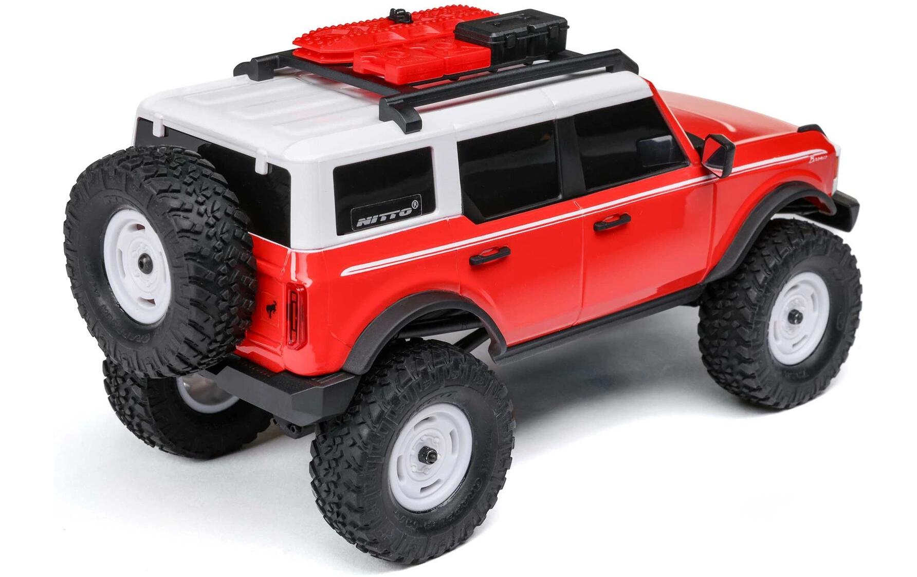 Rock Crawler SCX24 Ford Bronco, Rot RTR, 1:24<br>4 x 4 RTR Brushed Rock Crawler