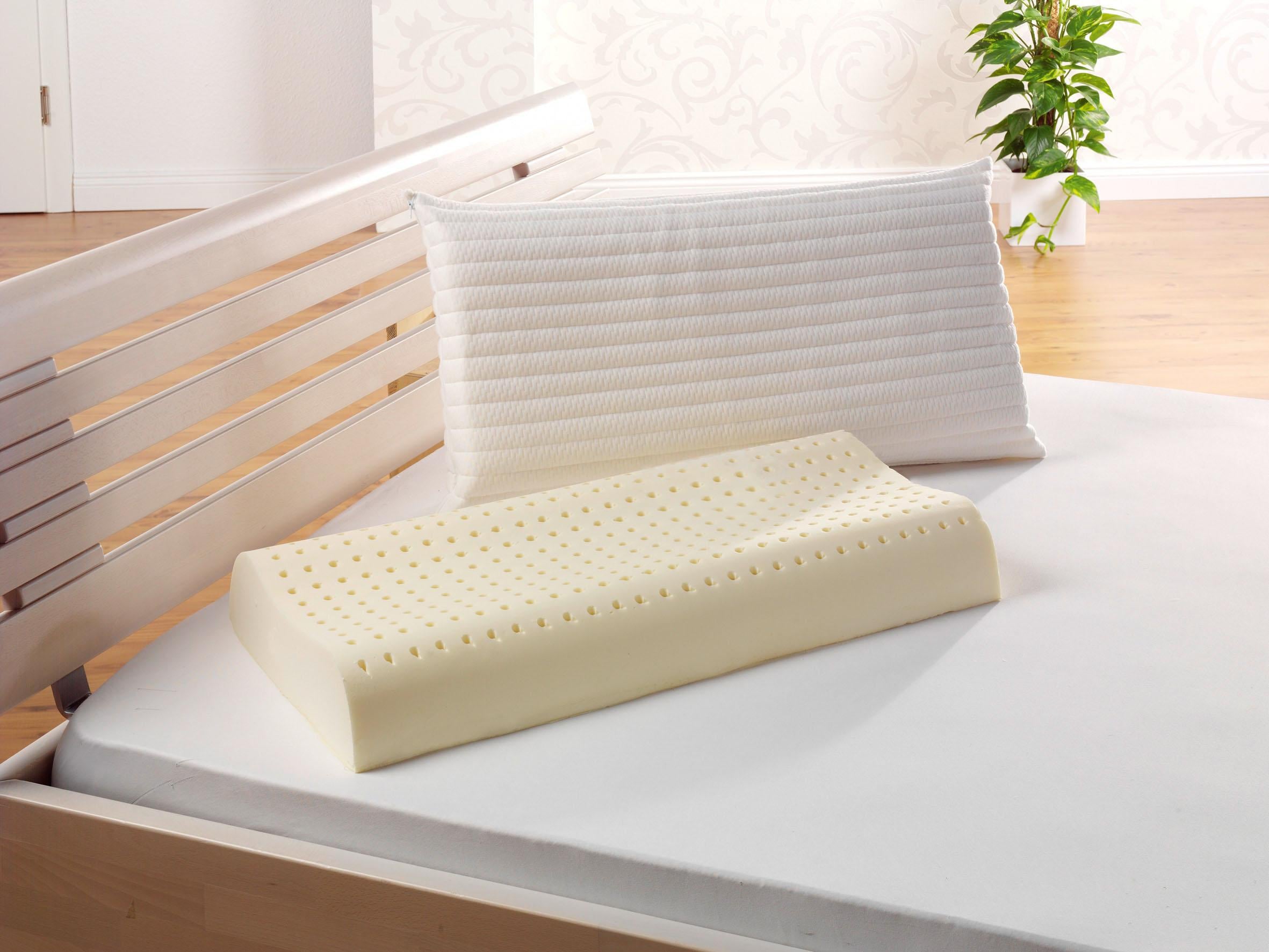 fan Nackenstützkissen »f.a.n. Medisan Sleep & Care Latex« 1 Stk. tlg. hohe Stützwirkung, mit Belüftungskanälen