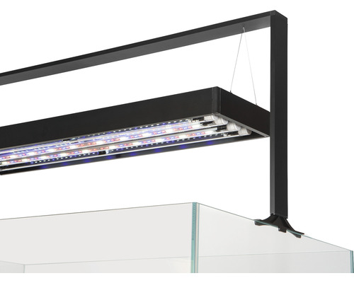 Aquael UltraScape 90 aquarium met LED-verlichting, ca. 243 liter, Opti-Glass, wit glas, zonder kast (boskleur)