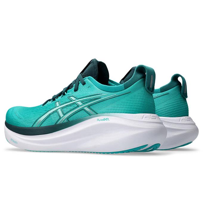 ASICS GEL-NIMBUS 27 1011B958 WAVE-TEAL-SAXON-GREEN