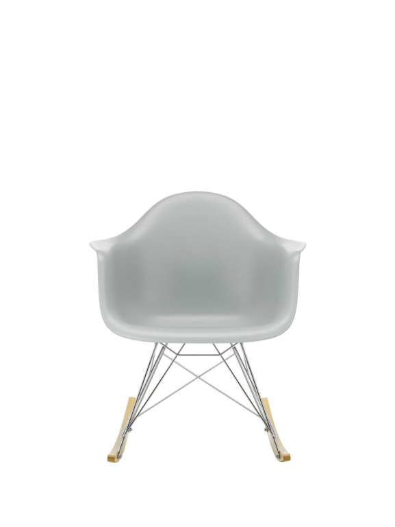 Vitra Eames RAR schommelstoel esdoorn chroom, Pale Rose