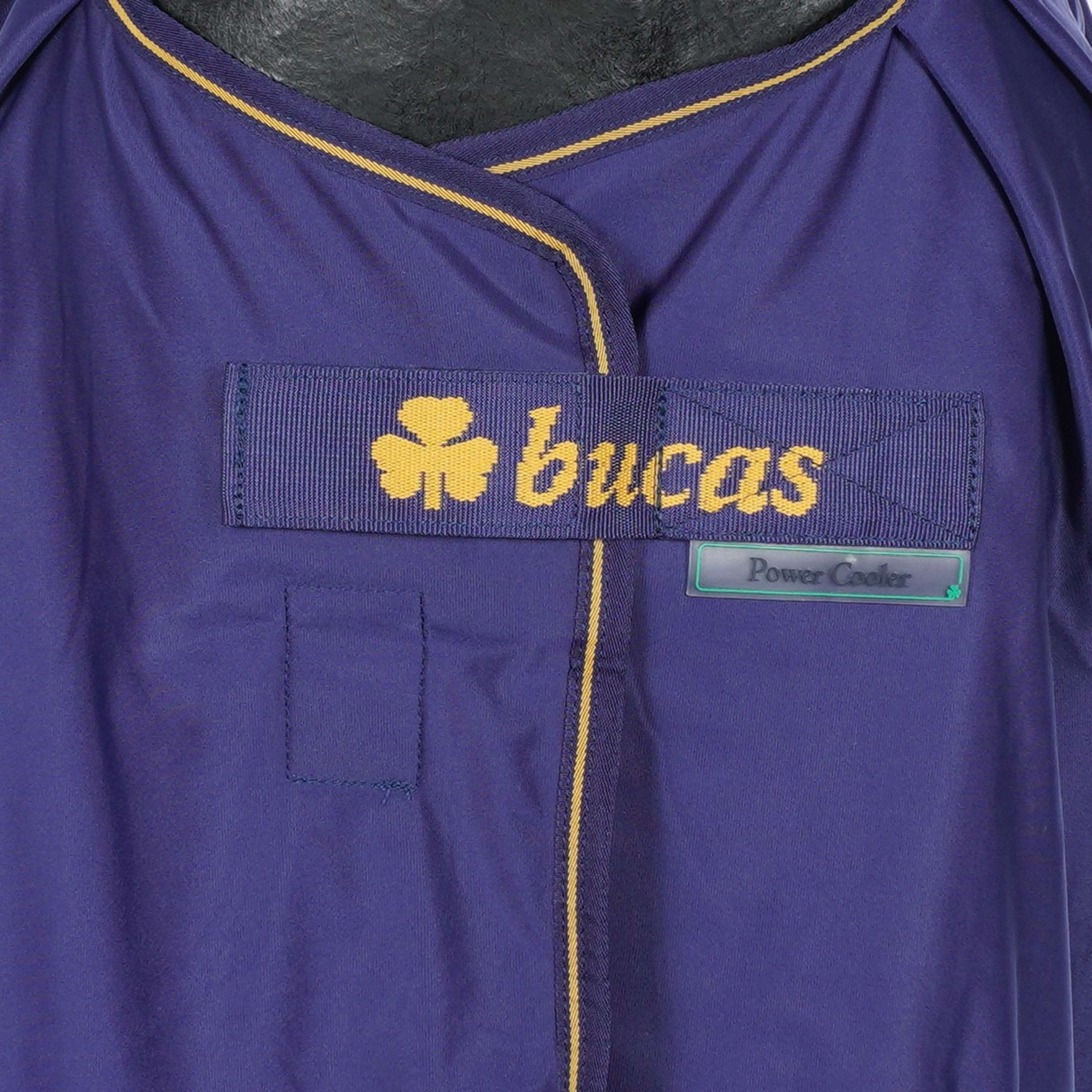 Bucas Prize Cooler Navy/gold Bucas logo
