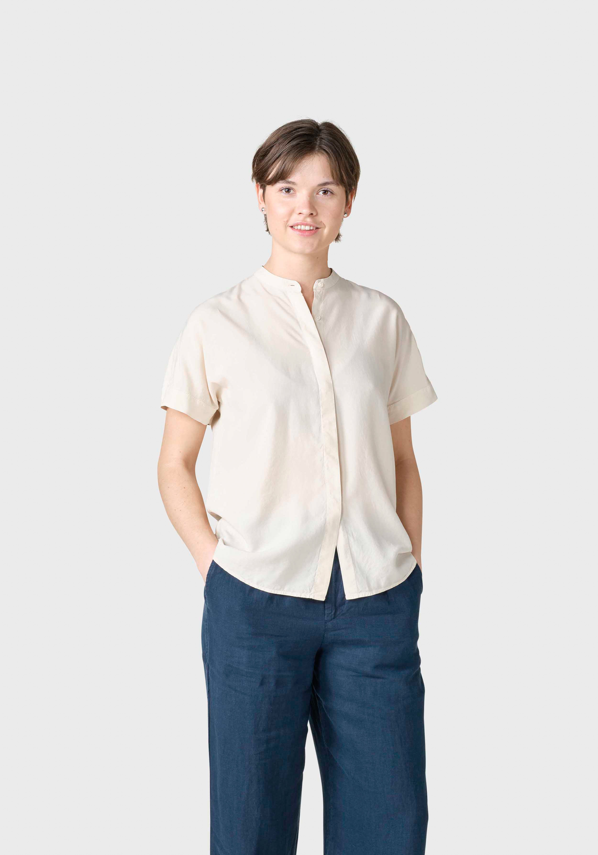 Klitmøller Collective Bluse Li Pastel Sand