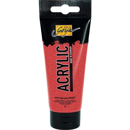 SOLO GOYA Acrylic Effekt Bernstein 100 ml Tube