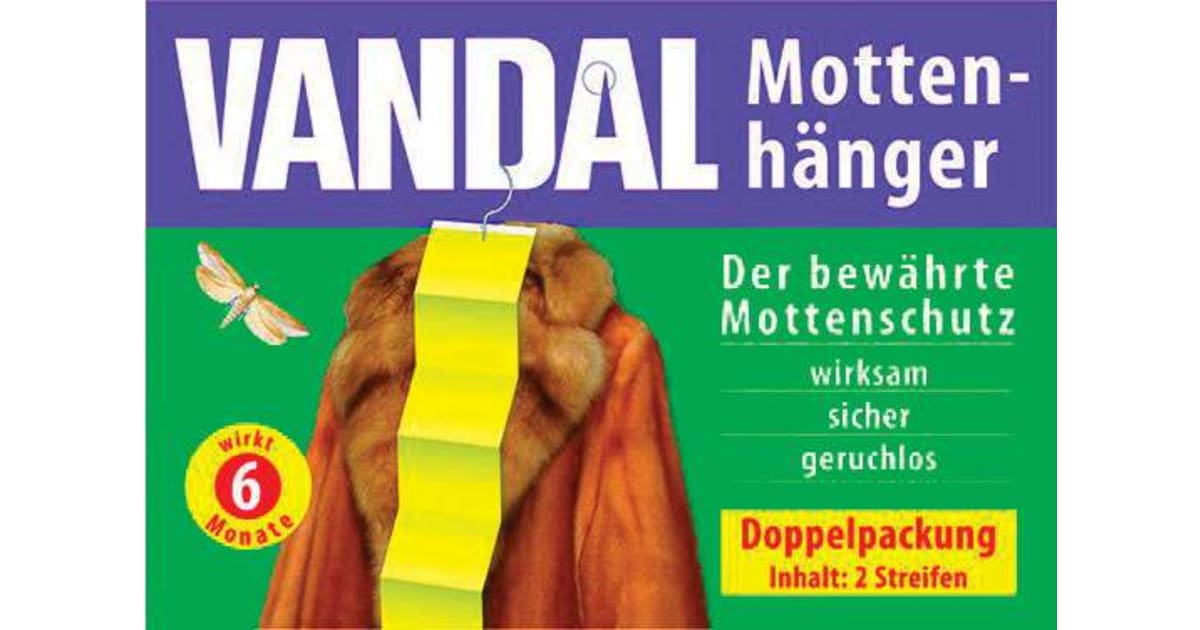 VANDAL Mottenhänger 2er-Packung