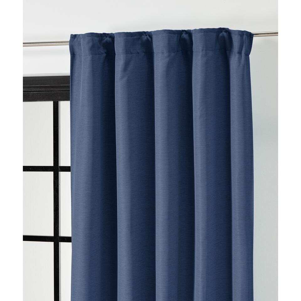 Kant en klaar gordijn Jeroen Blauw
