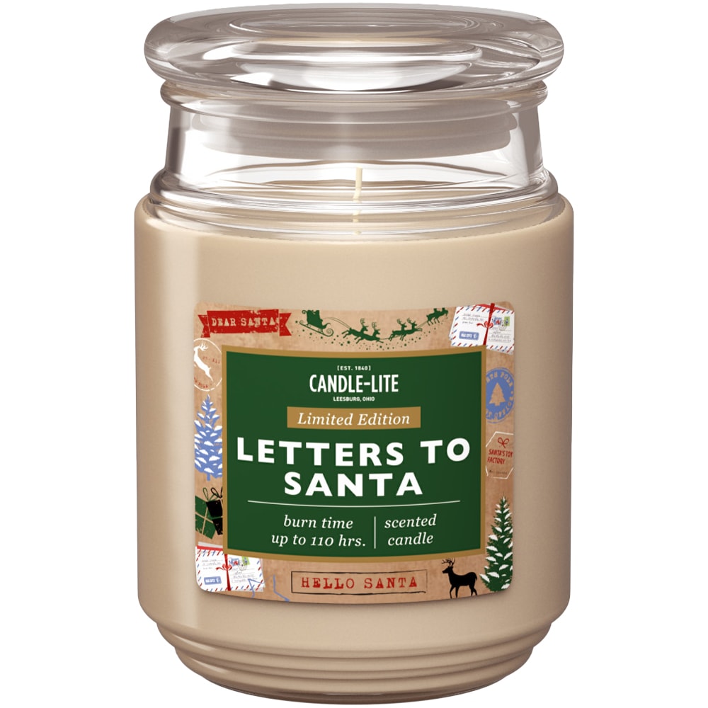 Bougie parfumée - Letters To Santa - Sucre & noix de cajou - 510 g