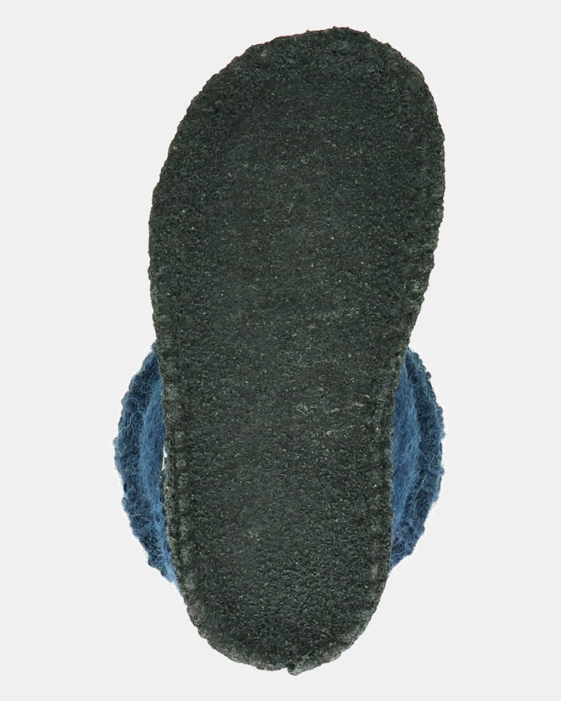 Bergstein Cozy Pantoffels  - blauw