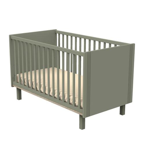 Lit bébé 70x140 ELEONORE Kaki - SAUTHON
