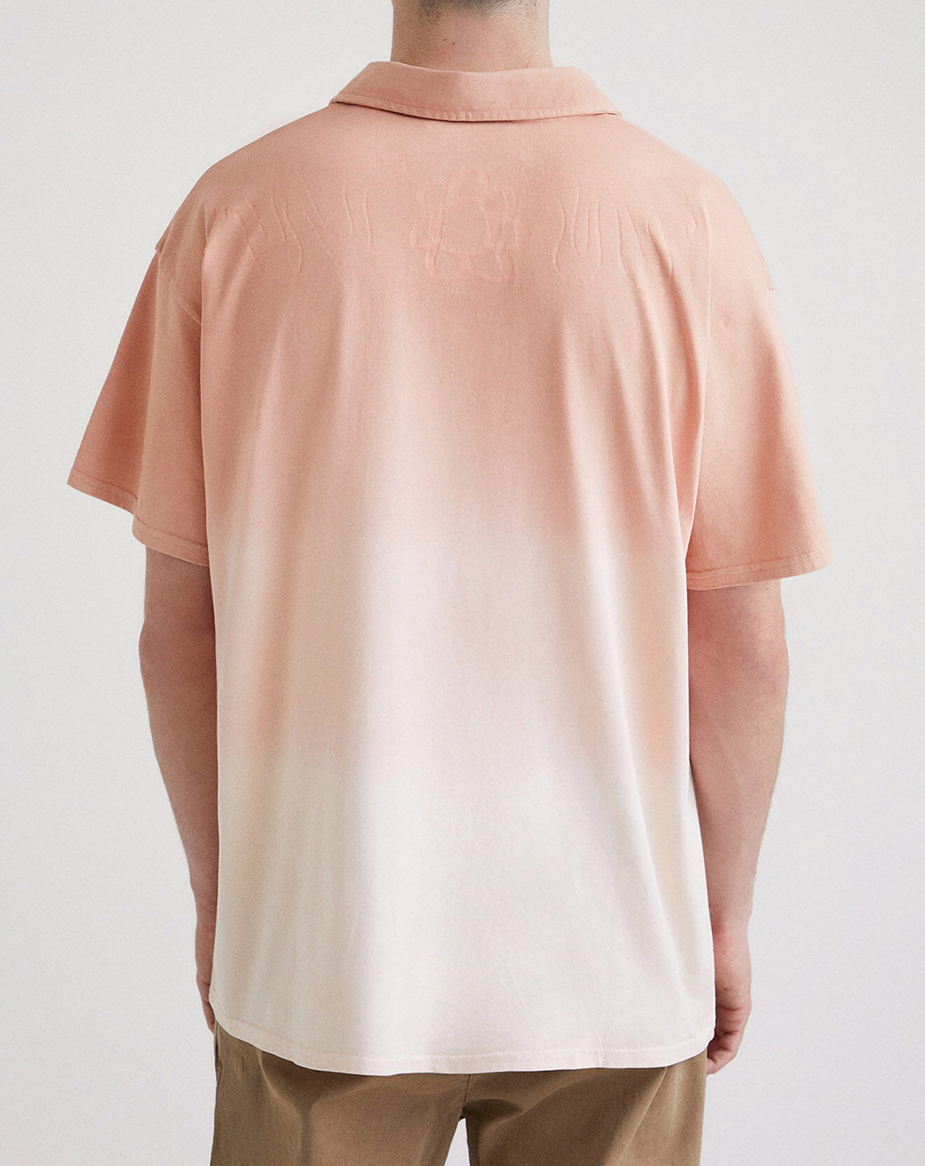 Desigual Polo Lyam orange clair
