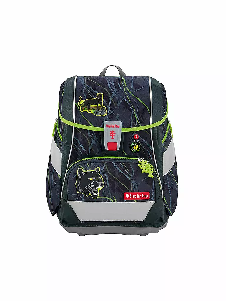 STEP BY STEP Schultaschen Set 6tlg - 2in1 Plus Meaid Delia schwarz