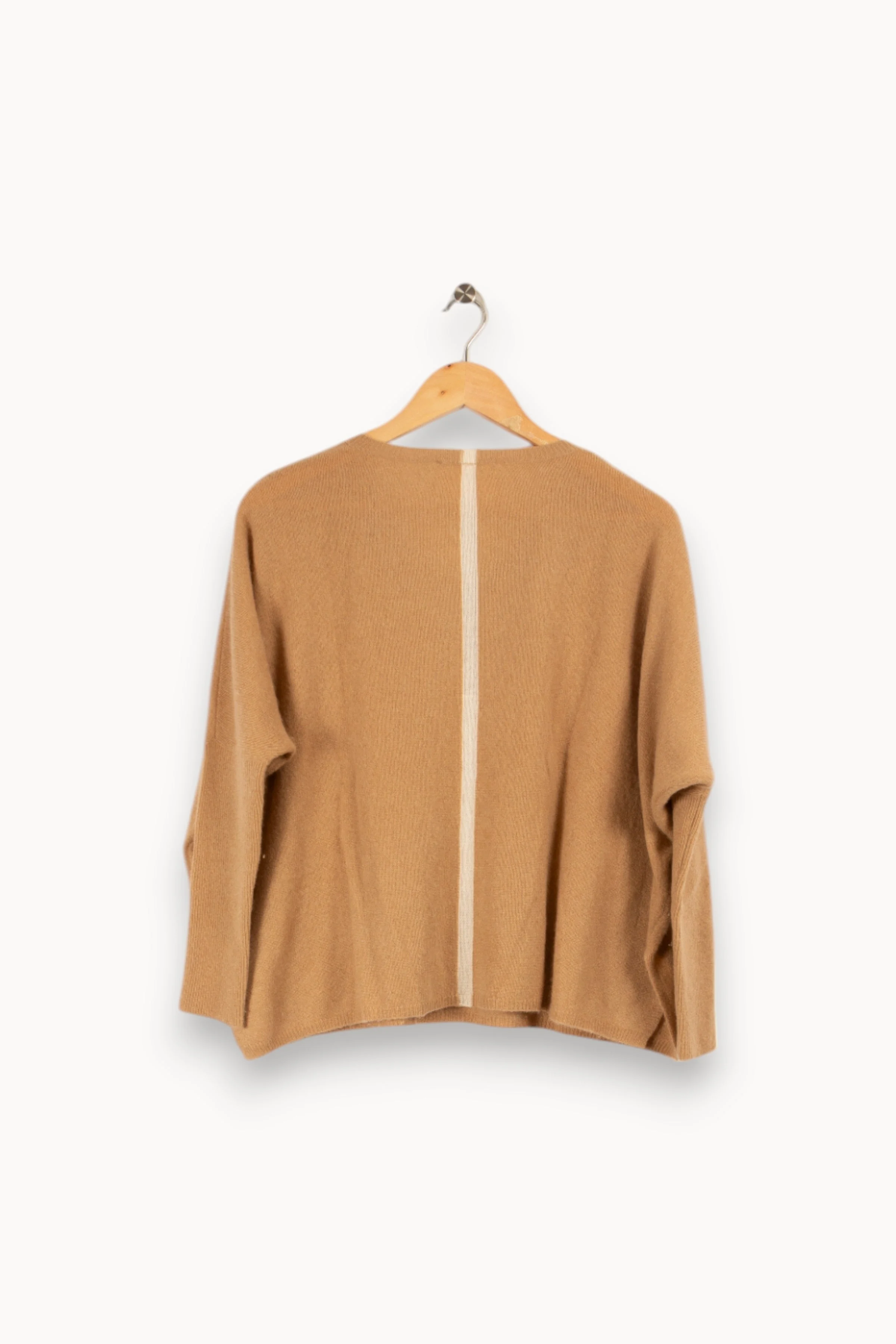 Poncho 100 cashmere | Beige