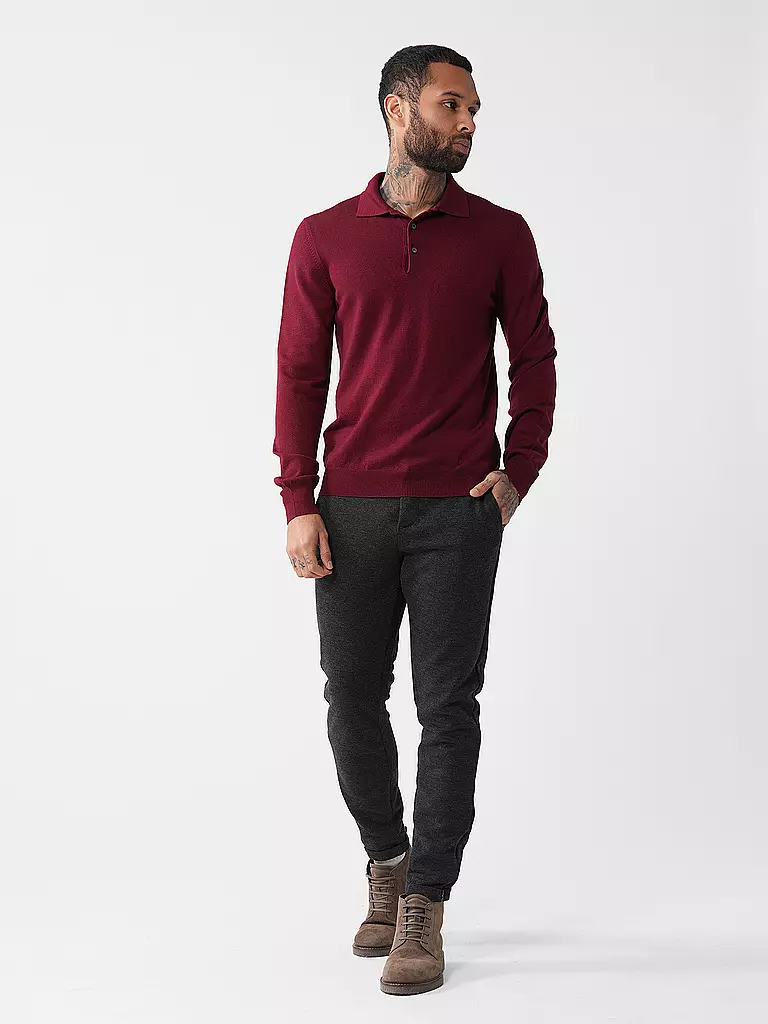 GRAN SASSO Poloshirt  rot
