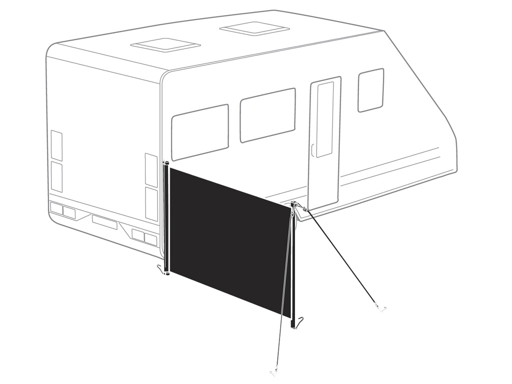 Thule Windscreen windscherm
