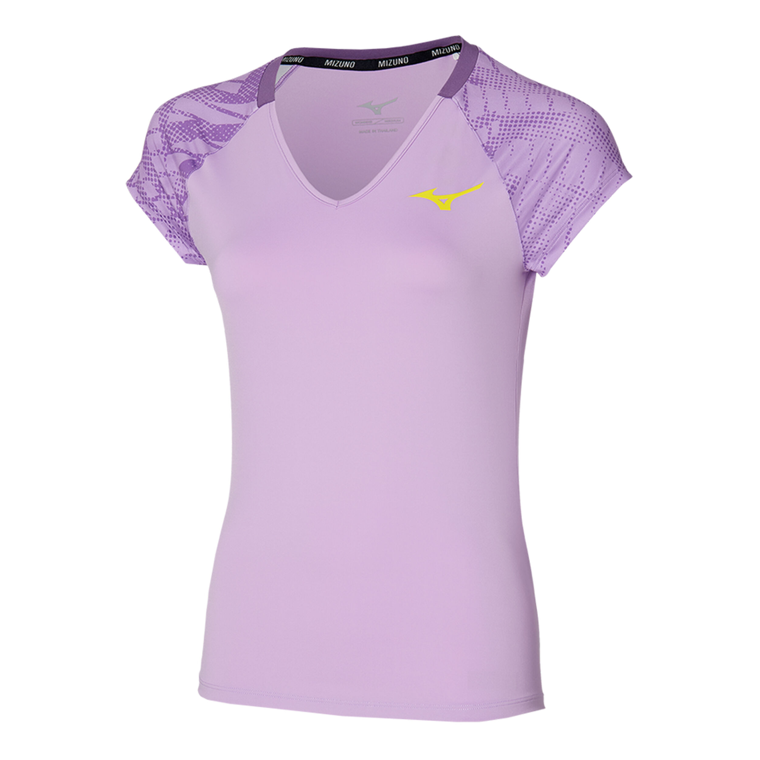 Mizuno Mugen Printed T-shirt Femmes - Lilas