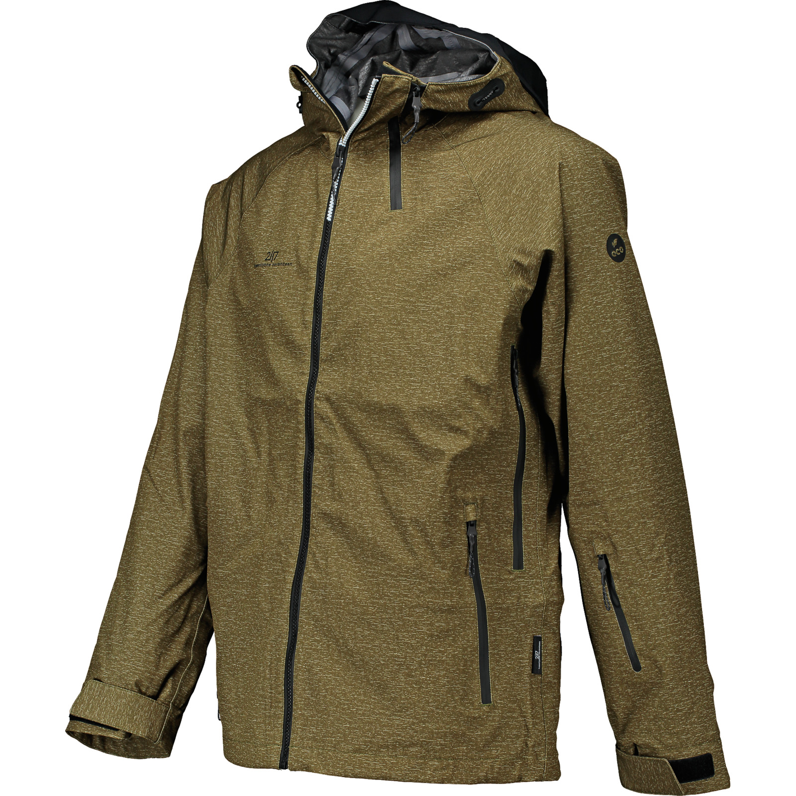 2117 Herren-Schneejacke Ullvi S, dunkelgrün