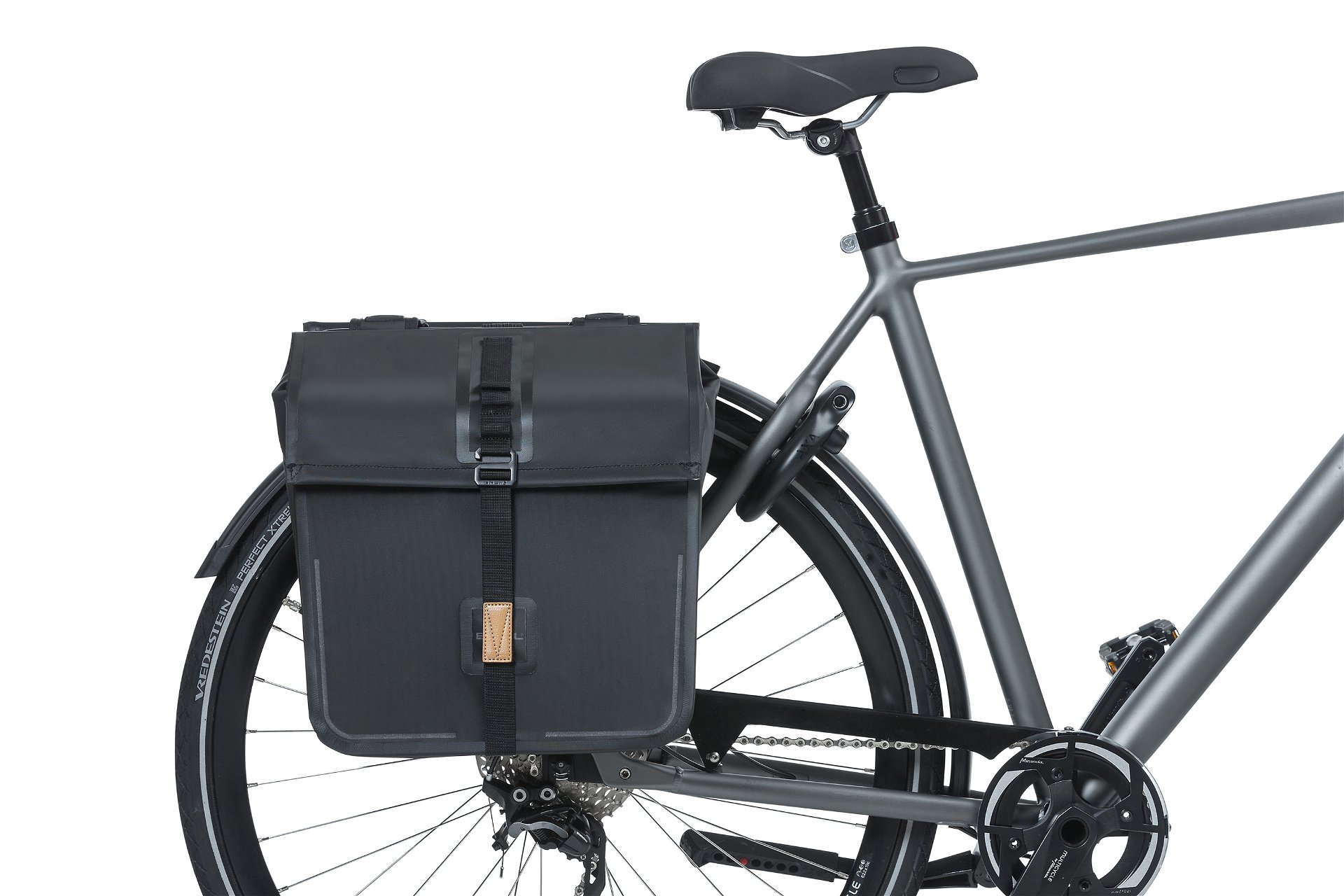 BASIL Fahrrad- Doppelpacktasche Urban Dry, matt black
