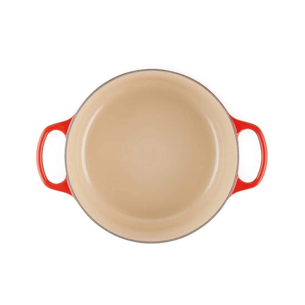 Le Creuset braadpan Signature Kersenrood