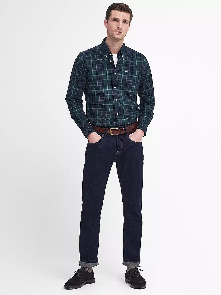 BARBOUR Hemd WETHEREM dunkelblau