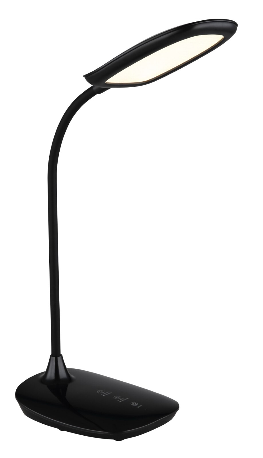 LED-Schreibtischleuchte - schwarz - mit Flexarm