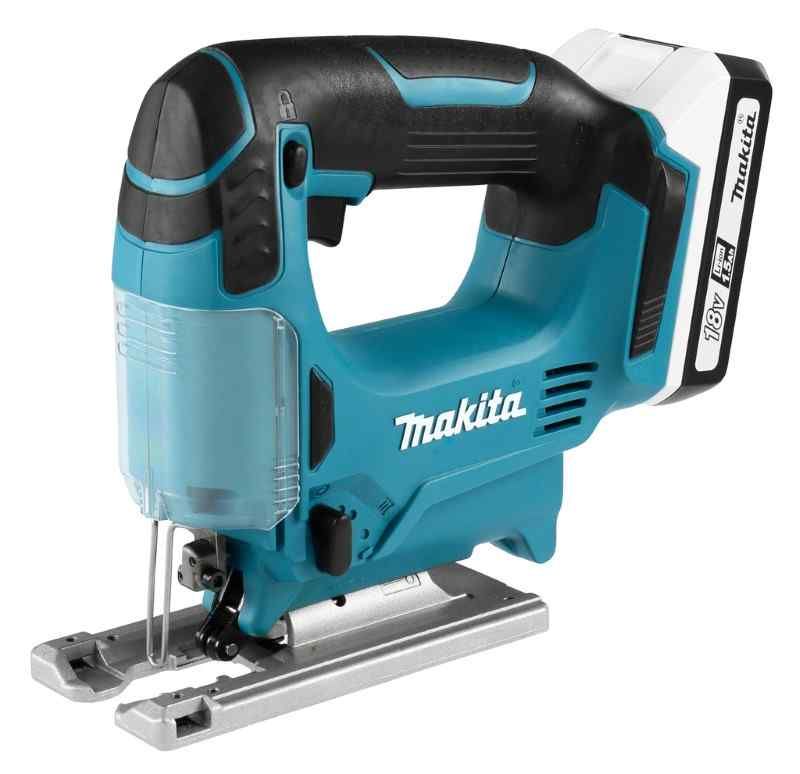 Makita JV183DWE 18 V Decoupeerzaag D-greep 1,5 ah accu (2 st), lader, koffer