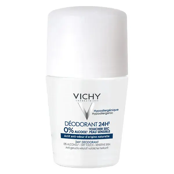 Desodorante Roll-On Vichy 24h Dry Touch 50ml