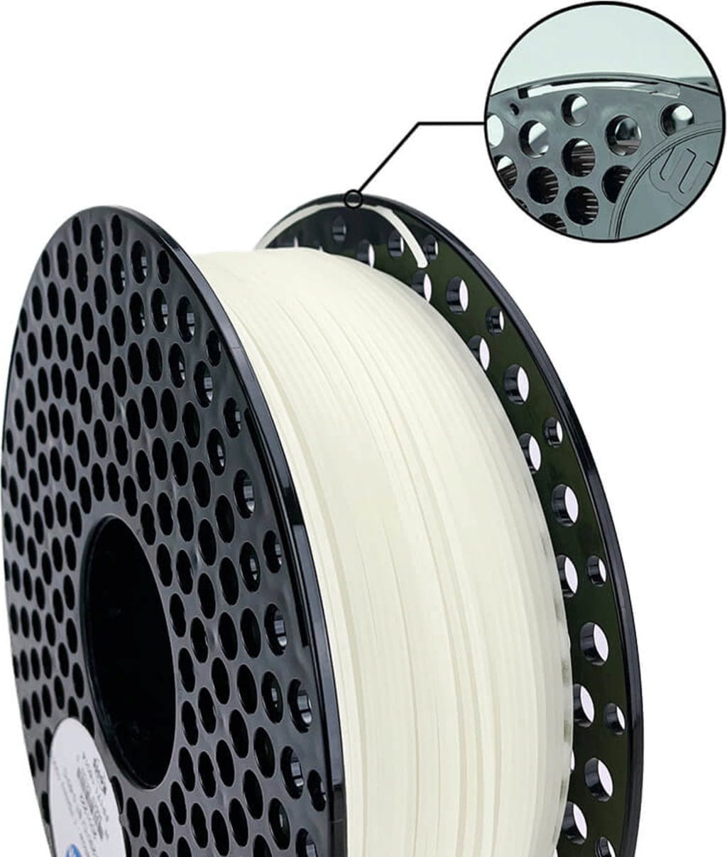 AzureFilm  PC ABS Natural, 1,75 mm / 1000 g    Leichtes Material mit hoher mechanischen Leistungsfähigkeit