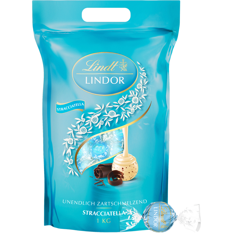 Lindt Lindor Kugeln Stracciatella, 1000 g