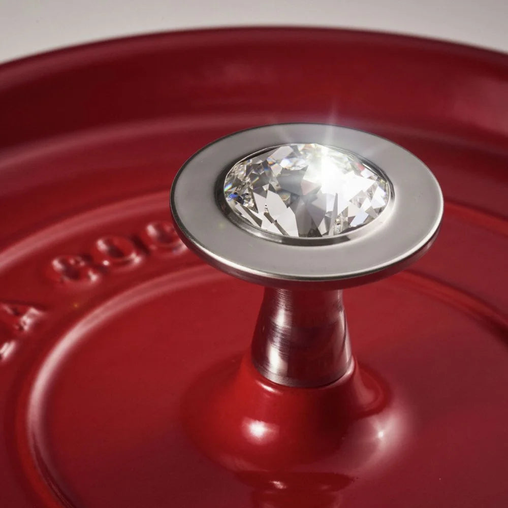 Staub Swarovski Universele Dekselknop (limited edition)