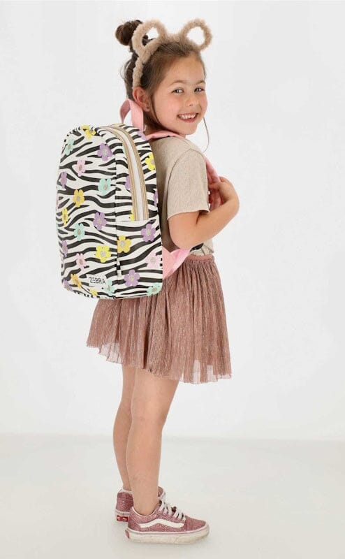 Zebra Trends Rugzak M Girls Pleun Zebra