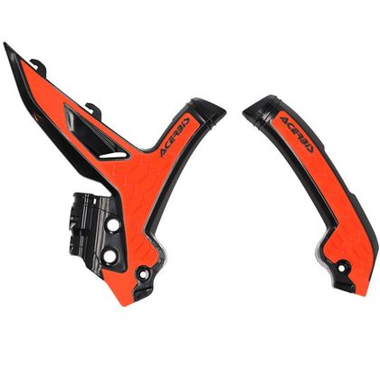 Protège cadre Acerbis X-GRIP - Noir / Orange