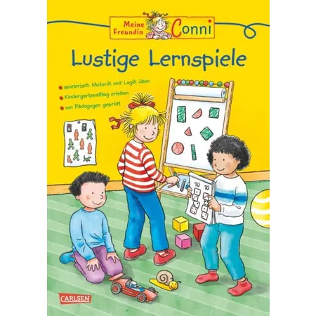 Carlsen Verlag Conni Gelbe Reihe - Lustige Lernspiele