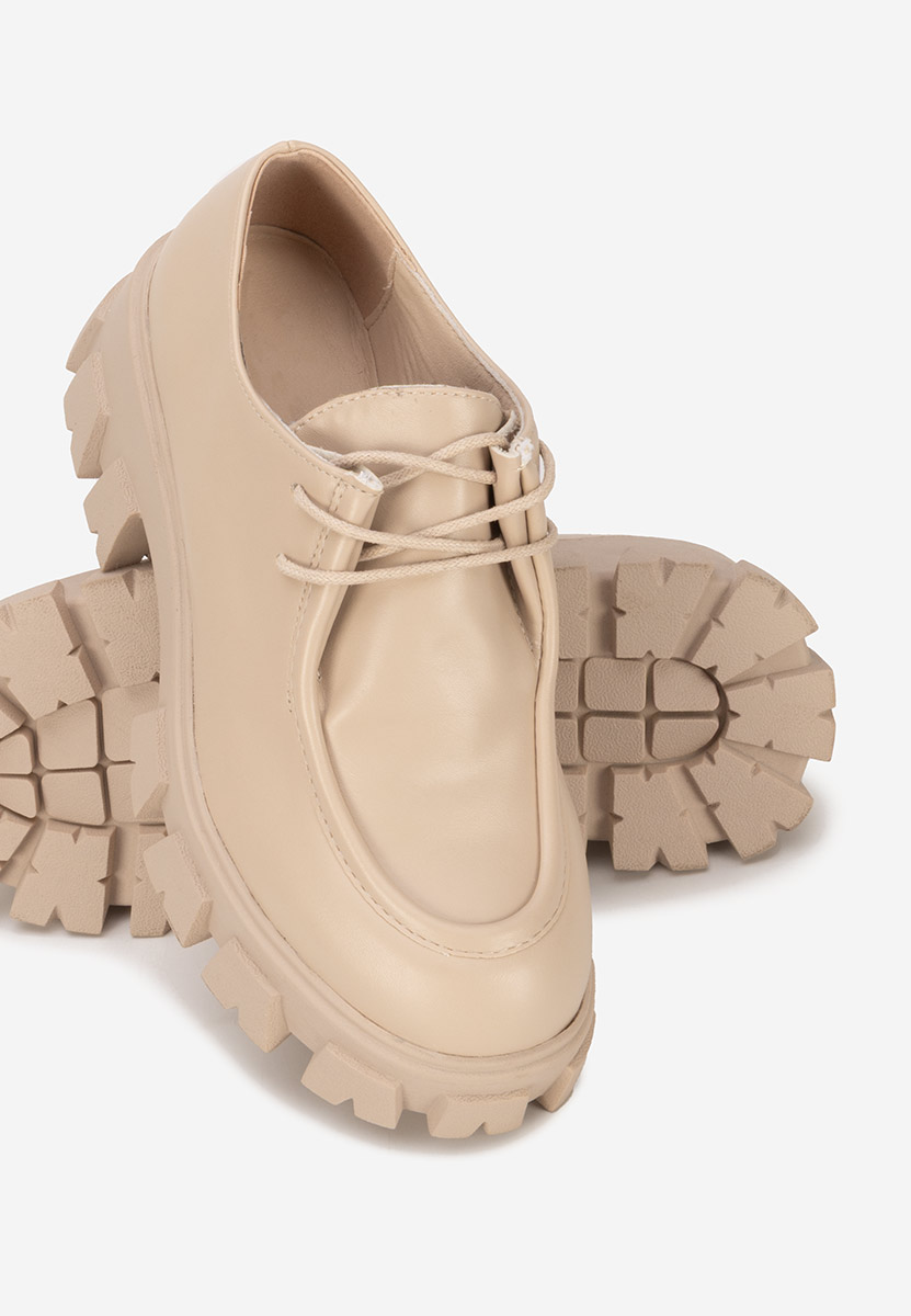 Chaussures casual femme beige Fressia