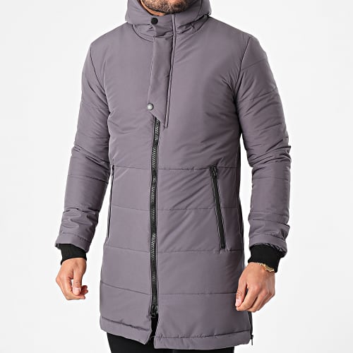 Parka Capuche 116 Gris Souris