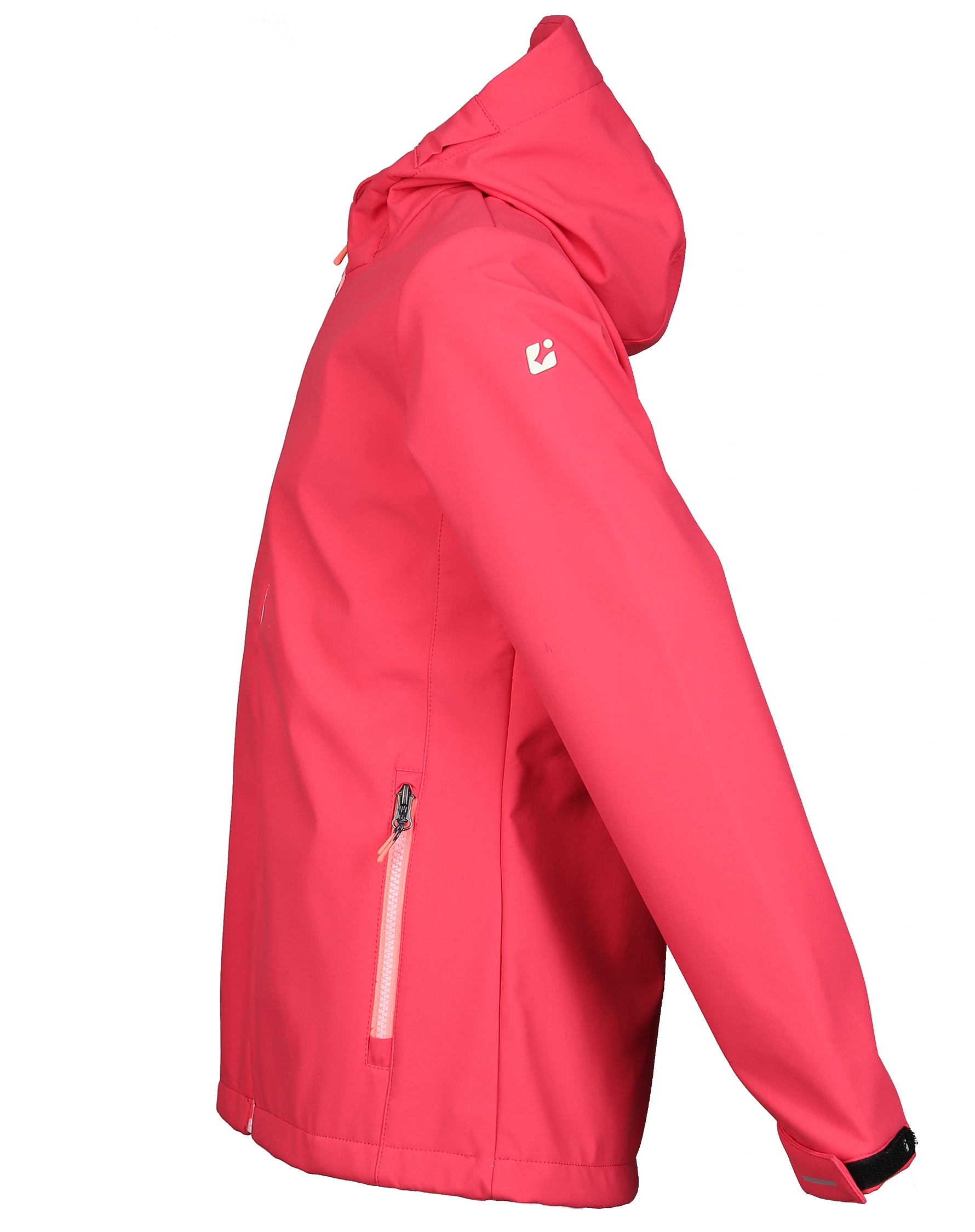 Softshelljacke KOS 358 GRLS in coral pink
