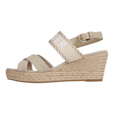 Sandales femme Seasonal Webbing Mid Wedge TOMMY HILFIGER