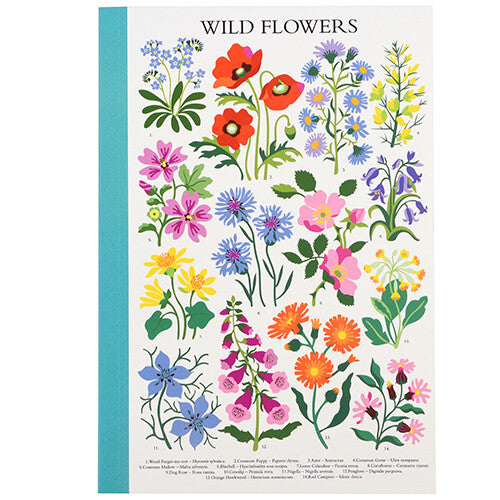 Rex london A5 schrift wild flowers