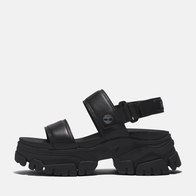 Sandalo a Doppia Fascia Adley Way da Donna in                colore nero