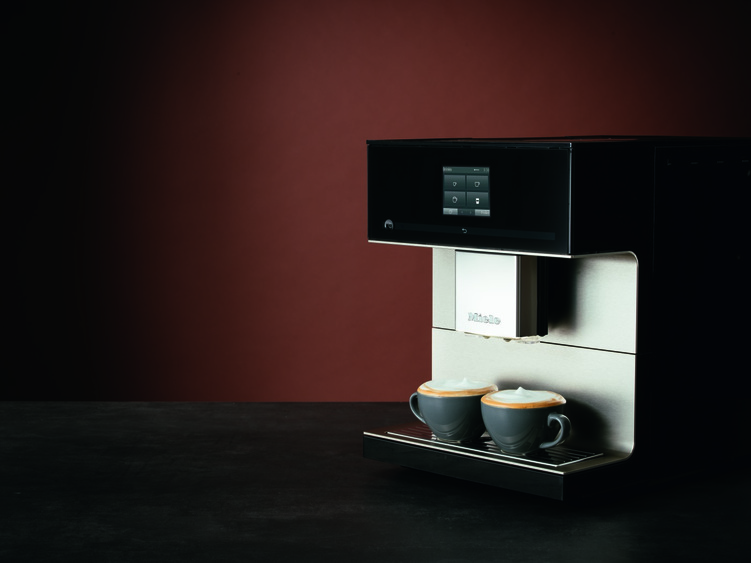 MIELE CM 7550 Noire Miele@Home Coloris:Noir obsidien