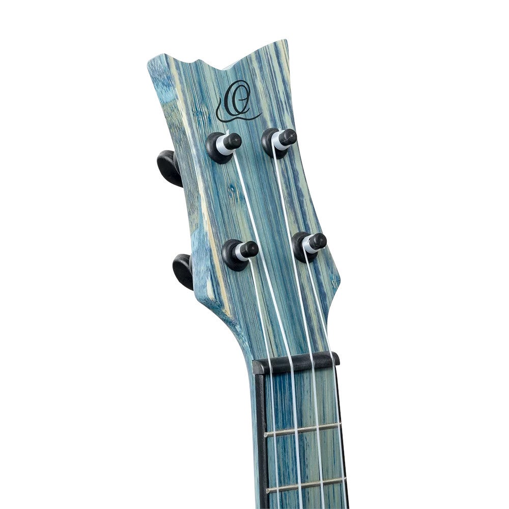 Ortega RUSWB-CC Bamboo Series Concert Size Ukulele Stonewashed concert ukelele met gigbag