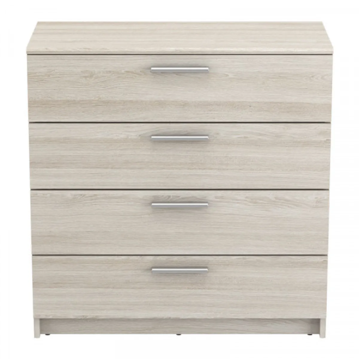 Dansmamaison Commode ODA - Chêne clair, 80x38x81 cm