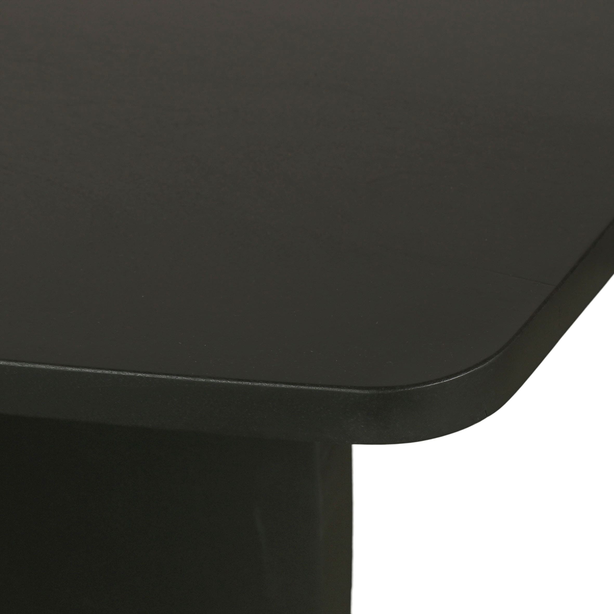 byLIVING Couchtisch »Bolt« 1 Stk. tlg. Freiform Tisch in Akazie Massivholz schwarz lackiert, 25mm Tischplatte
